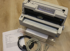 OKI ML-6300FB  24 Pin Nadeldrucker, Matrixdrucker, USB und Parallel + Oki Stand!