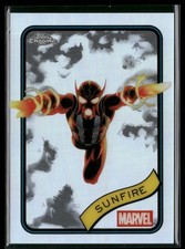 2025 Topps Chrome Marvel #22 Sunfire Refractor