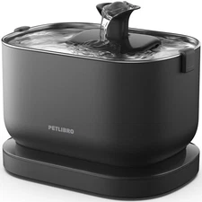 PETLIBRO 2.5L Cordless Cat Water Fountain Stainless Steel Tray & BPA-Free