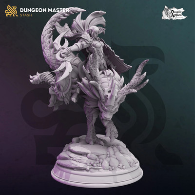 Glynbel, Mounted High Elf Priestess - Masters of the Arcane - DM Stash - Wargami