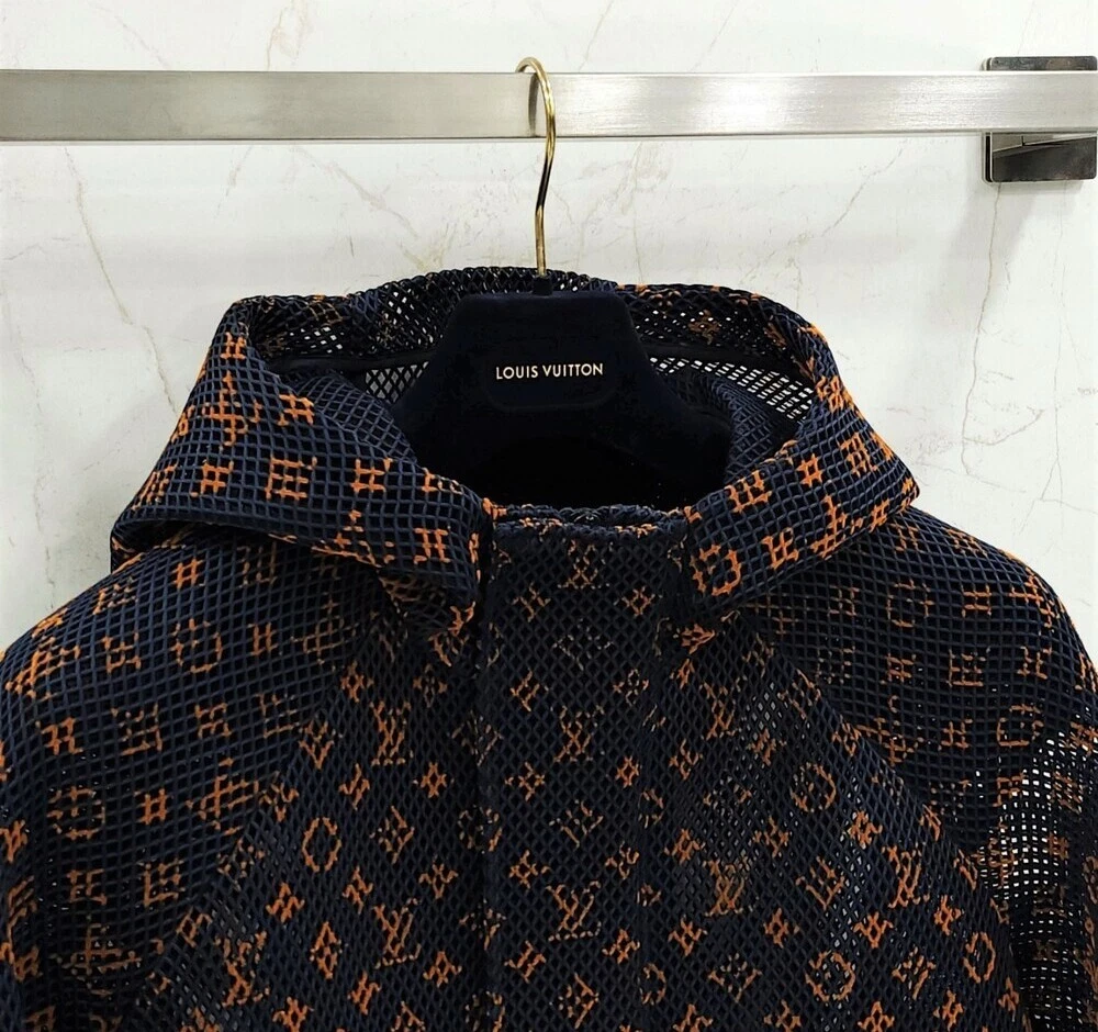 LOUIS VUITTON（LV） Louis Vuitton Giacca Bomber a Rete Monogramma Sfumato 138828215