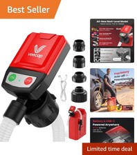 Multi-fuel Electric Pump With Leak Guard 4 Adapters For Safe Transfers Multi-fuel Electric Pump With Leak Guard 4 Adapters For Safe Transfers