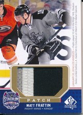 2014/15 SP Game Used SS-MF Matt Frattin Stadium Series Material Patch Insert