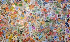 CARIBEAN MIXED STAMPS paperfree 1 lb. (454 grams) D