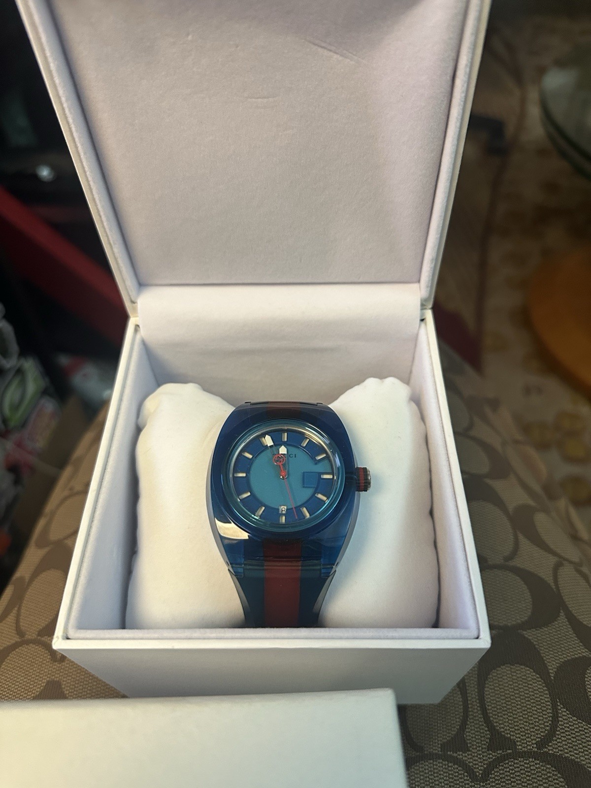 Gucci Sync XL Blue Men's Watch - YA137112