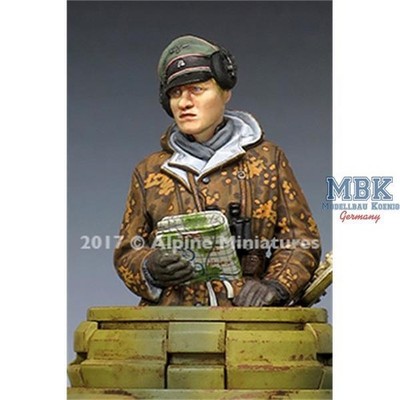 ALPINE ALP35238 Waffen SS Panzer Commander Winter 1/35