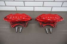 12-20 Tesla Model S Front Brembo Brake Caliper Set Leftright Oem 4 Piston 12-20 Tesla Model S Front Brembo Brake Caliper Set Leftright Oem 4 Piston