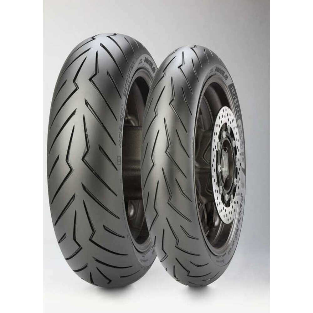 Pirelli Diablo Rosso Scooter Tire (F/R) 100/90-10 56J TL For Motorcycle
