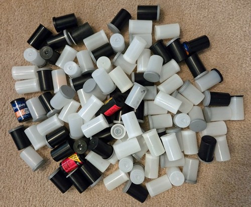 Geocaching Containers One Hundred (100) 35mm Containers, Suitable for Hobbies/Cr