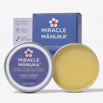 Sven's Island Miracle Manuka Skin Balm 1.94oz Eczema Cream New Zealand