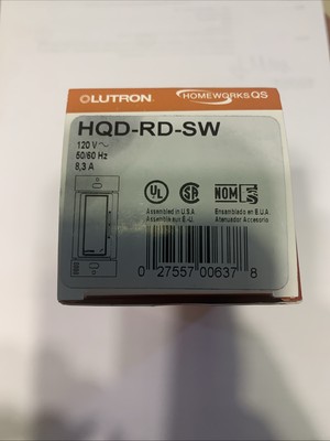 Lutron HQD-RD-SW Remote Dimmer, HomeWorks QS   