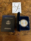 2006 Proof American Silver Eagle Dollar $1 Box & COA US Mint Bullion OGP