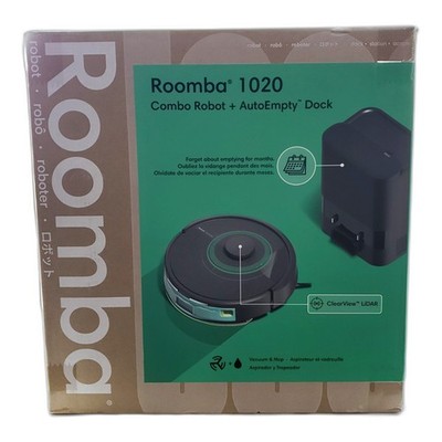 IRobot Roomba 1020 Combo Robot Vacuum Mop with AutoEmpty Dock New