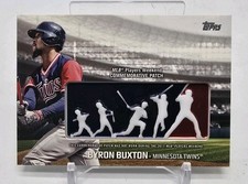 2018 Topps BYRON BUXTON Players Weekend Logo Patch Minnesota Twins #PWP-BB MLB