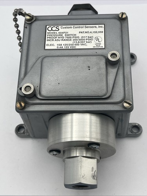 #ad pressure switch CCS 604P21 Custom Control Sensors inc. Used $109.99