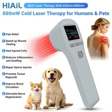 650nm 808nm Cold Laser Therapy Device LLLT for Muscle Joint Body Pain  Pets