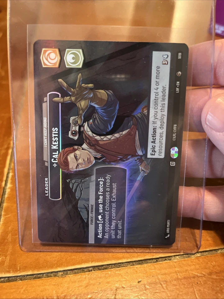 Cal Kestis Showcase Legends of the Force Star Wars Unlimited - Image 2 of 2