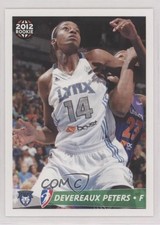 2012 Rittenhouse WNBA Rookies Devereaux Peters #R3 RC s5j