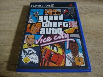 Grand Theft Auto - Vice City -PS2 Spiel Deutsche Version / mit Anleitung + Karte