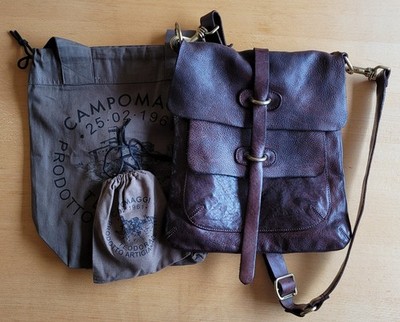Campomaggi Schultertasche Lavata moro aus Erstbesitz - perfekter Zustand