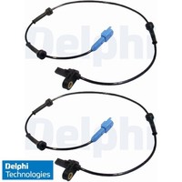 2X Sensor FüR Raddrehzahl Delphi SS20024 2 Sensor Raddrehzahl FüR Peugeot