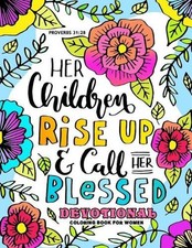 Devotional Coloring book for Women: Bible Verse  Christian Coloring Book by Bal