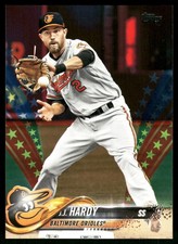 J.J. Hardy Baltimore Orioles 2018 Topps Ind. Day #437 SN /76