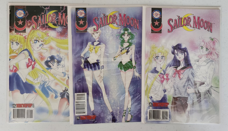Sailor Moon #22, #23, #24 Lot