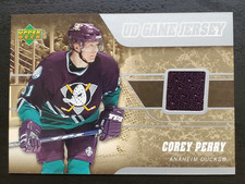 2006-07 Upper Deck Series 1 Corey Perry UD Game Jersey Patch #J-CP Ducks
