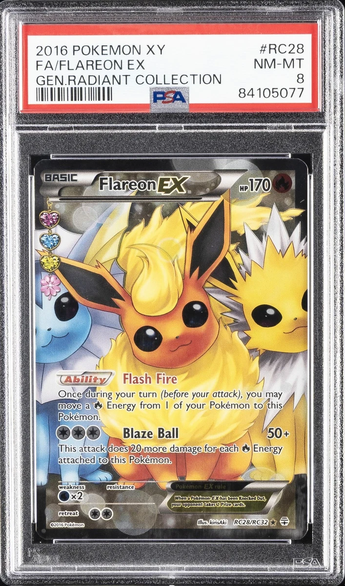 25+ Flareon Pokémon TCG Professional Sports Authenticator (PSA