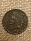 1904 Indian Head Cent: About Uncirculated (AU) Detail, 4 Diamonds!