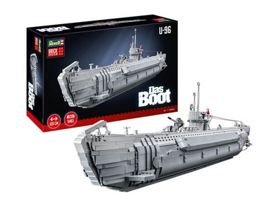 Revell 00960 - 1/56 U-Boot ''Das Boot'' Brick System Klemmbaustein Set - Neu