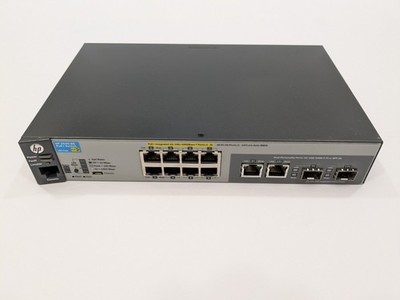 HP/HPE 2530F 8G PoE+ 2SFP (J9774A) 8 Port Layer 2 Managed Switch - No Adapter
