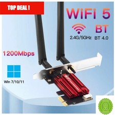 Fenvi WiFi 5 AC1200 PCI Express Wireless Network Card Bluetooth