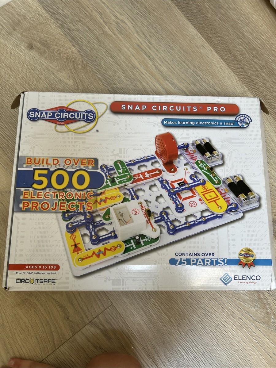 Snap Circuits Pro SC-500 Electronics Exploration Kit W/ Over 500