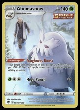 Pokemon Abomasnow Astral Radiance Trainer Gallery Holo TG01/TG30 LP