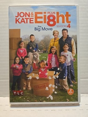 Jon and Kate Plus Ei8ht: Season 4, Volume Two- The Big Move New Sealed 