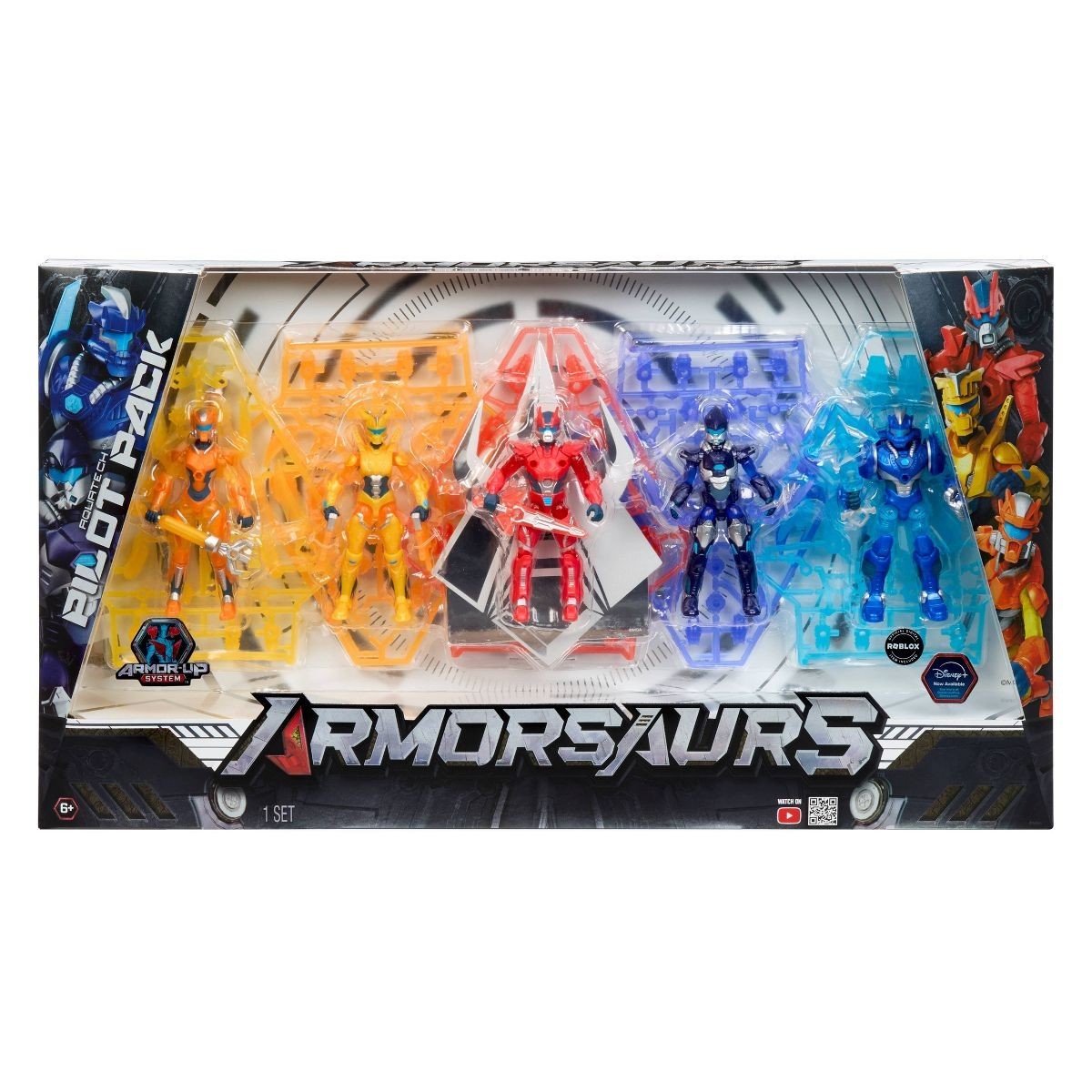 LUMINUS AQUA & IN ARMOR セット Armorsaurs Armor-Up System Aquatech Pilot Pack Action Figure 5