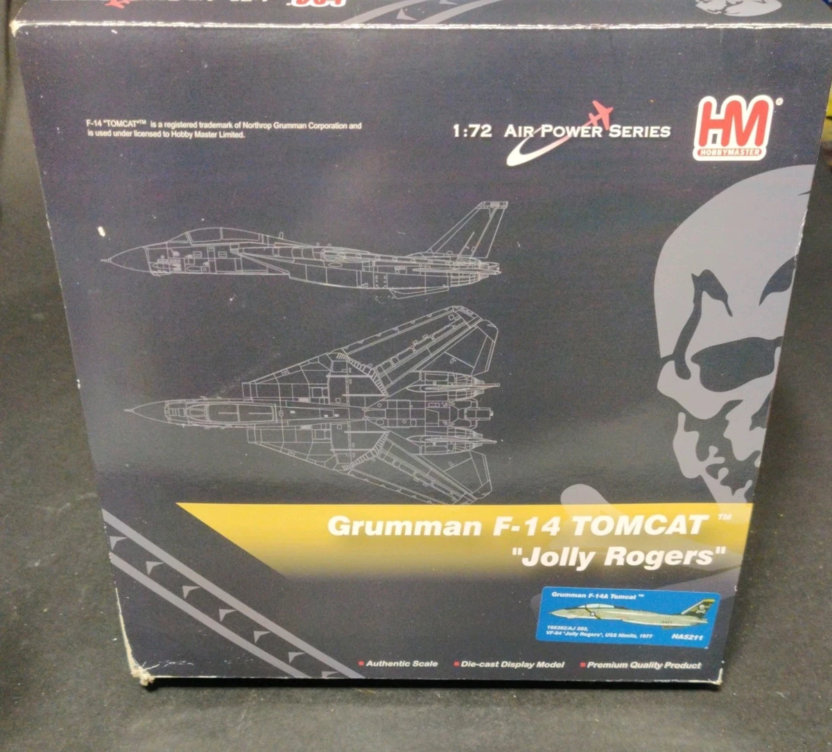 Hobby Master Grumman F-14 Tomcat Contemporary Manufacture Diecast