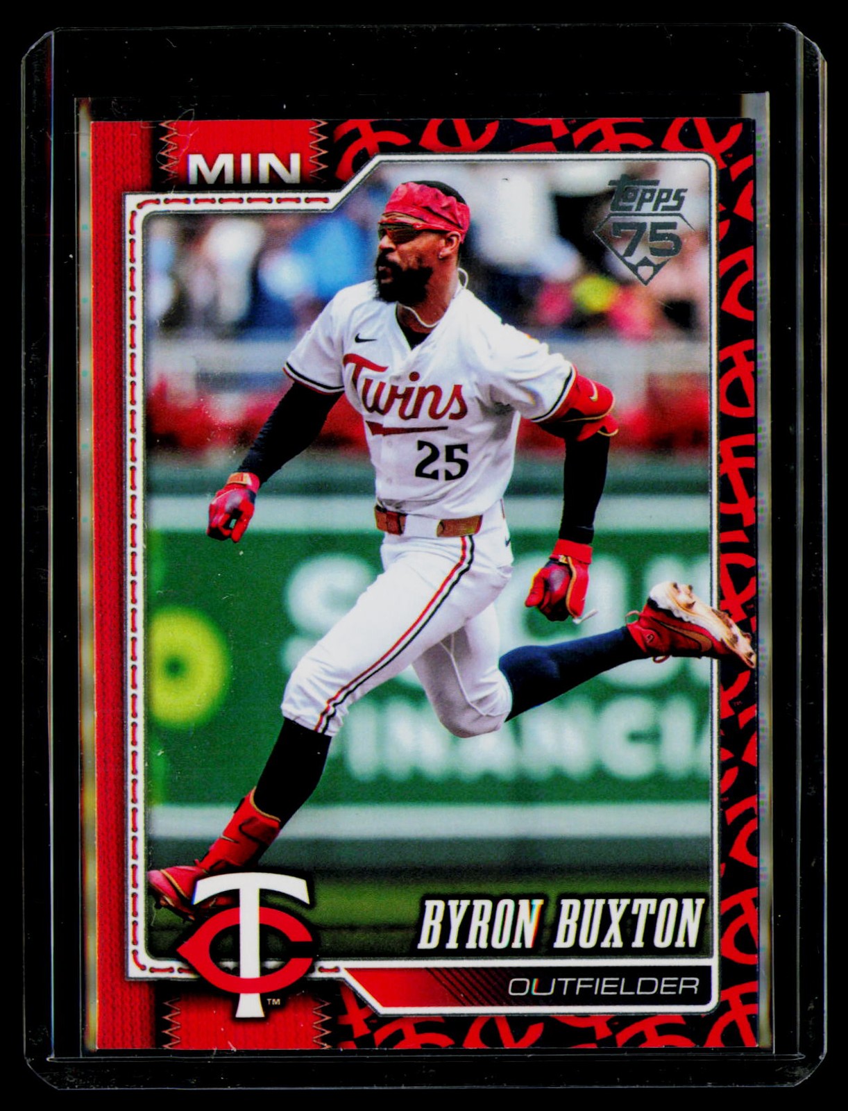 2026 Topps #255 Byron Buxton Team Color Border