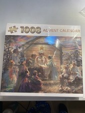 New Sealed Jigsaw Puzzle Advent Calendar 1008 Piece Christian Fun