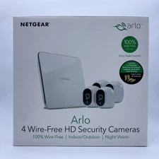 Arlo HD  Camera Wireless Security System Motion Detection Night Vision VMS3430
