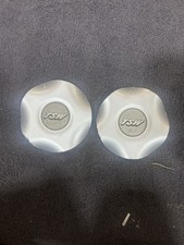 2 Tsw Wheels Silver Center Cap Part Wheel Lug Cover 1 Pair