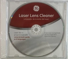 GE Laser Lens Cleaner-CD/DVD Players, Any Games Systems With CD/DVD Games.