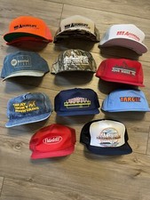 Vintage NOS Trucker Hats Snapback Hat Trendy   1980  s-90  s ; 11 options