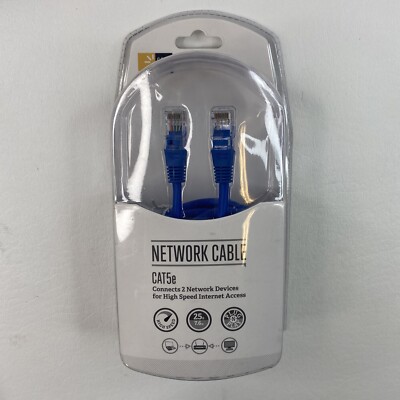 Caselogic Network Cable 25ft Cat5e High Speed Plug n Play 26 AWG Home/Office