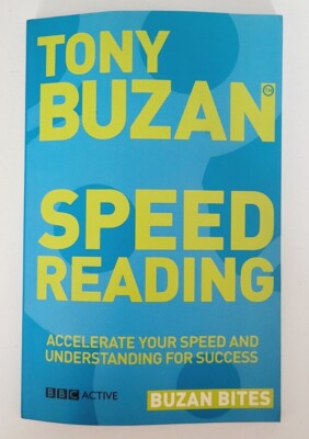 Speed Reading By Tony Buzan, Techniques For Success, Learning Aid, Study Guide 
