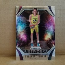 Breanna Stewart 2020 WNBA Prizm Fireworks Insert Card #5 Seattle Storm 