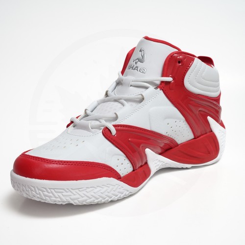 Scarpe da basket SHAQ Devastator - Mid Top rosso/bianco - Uomo taglia 10 - NUOVE - Foto 12 di 15