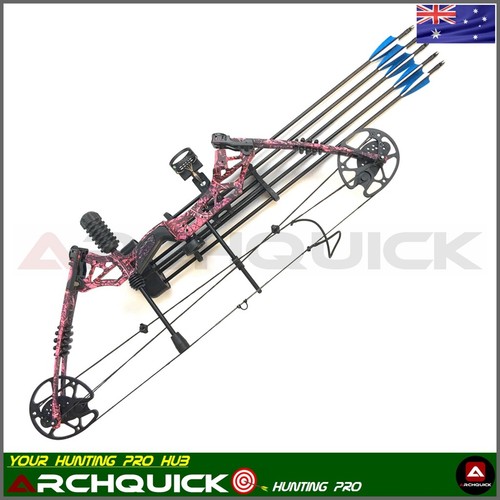 New Compound Bow Arrow Kit 20-60lbs Archery Bow Hunting Target Shooting R/L Hand - Picture 8 of 20